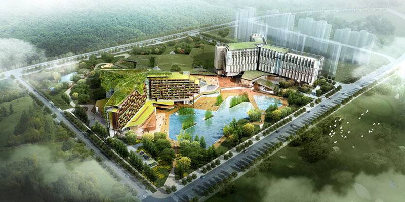 苏州渔洋山万豪万丽酒店厨房外景